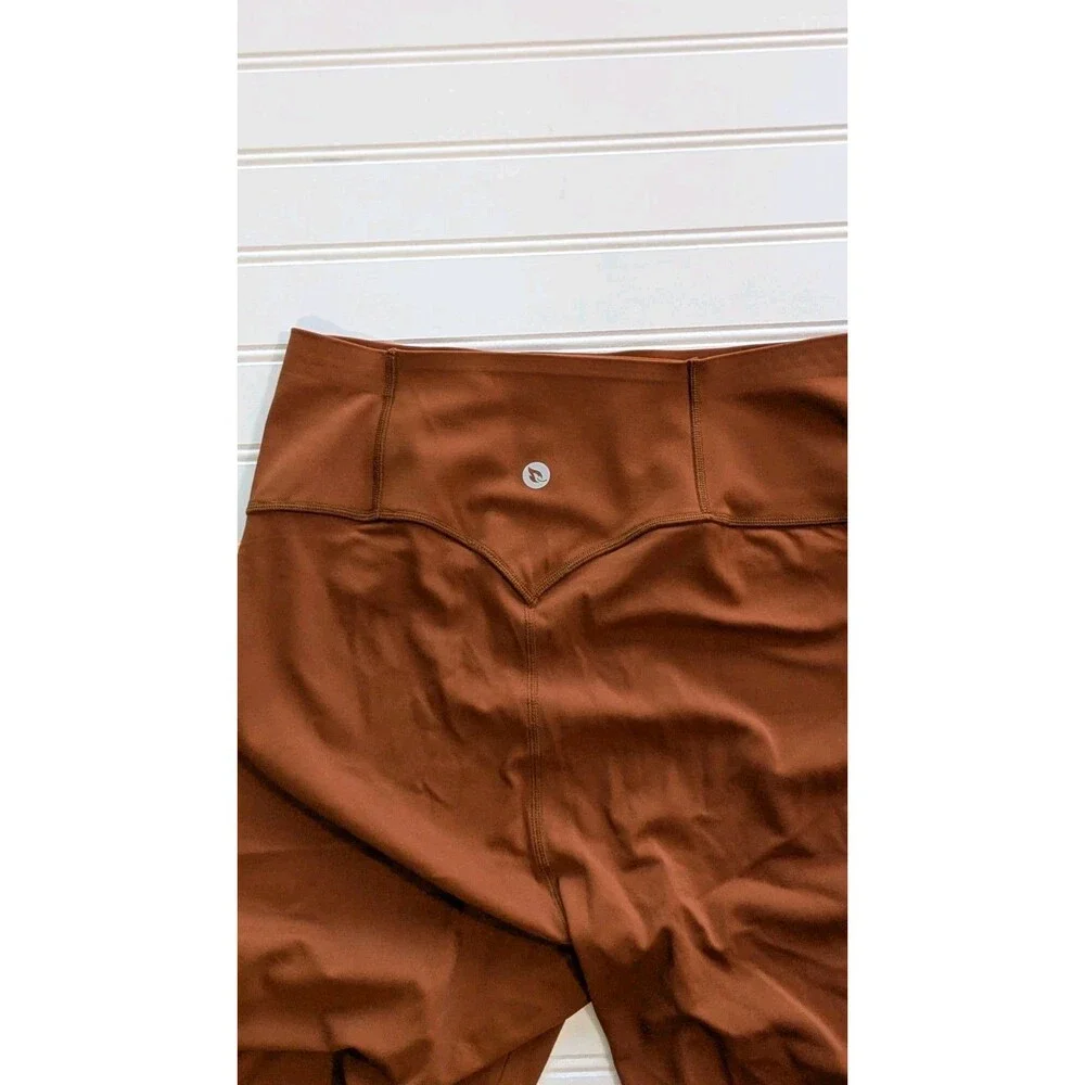 BALEAF Women’s Burnt Orange Leggings High Rise 27